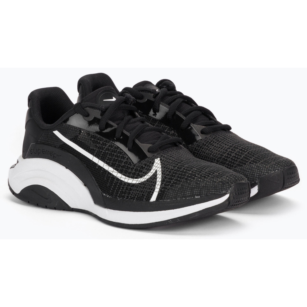 Men's Nike ZoomX SuperRep Surge Training Shoes, CU7627 002 BLK/White Size 11 M